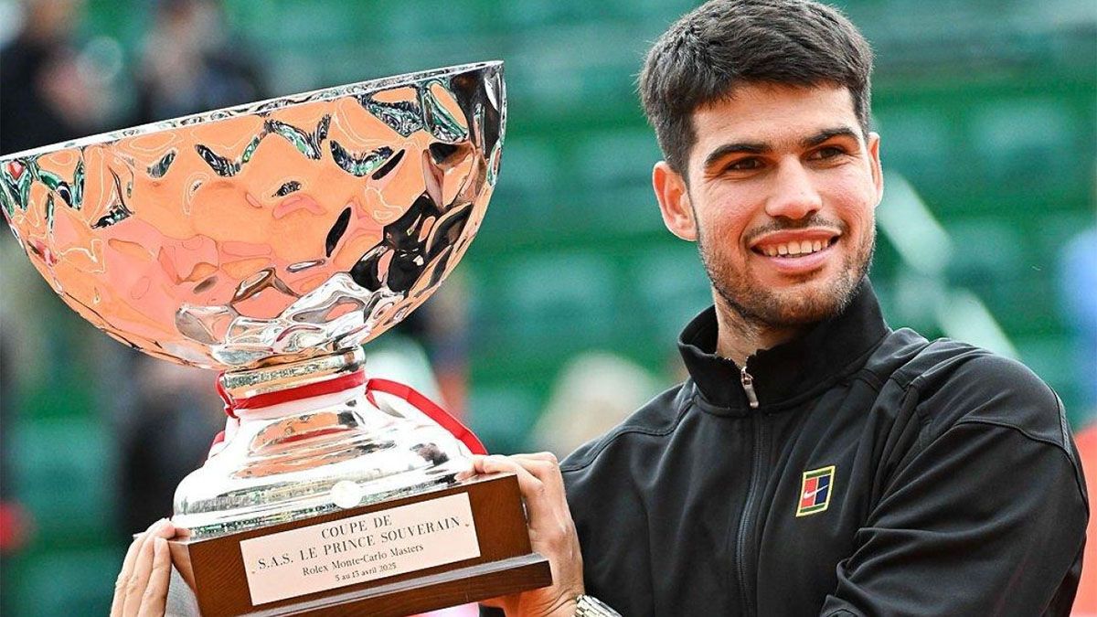 Carlos Alcaraz venció al número uno del mundo. Jannick Sinner.