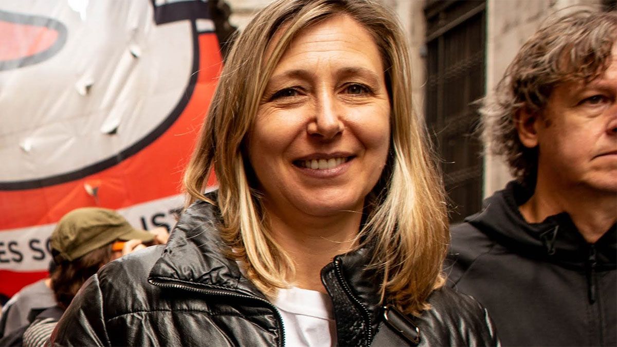 Myriam Bregman llegó a Mendoza para presentar el Centro de Profesionales por los Derechos Humanos.