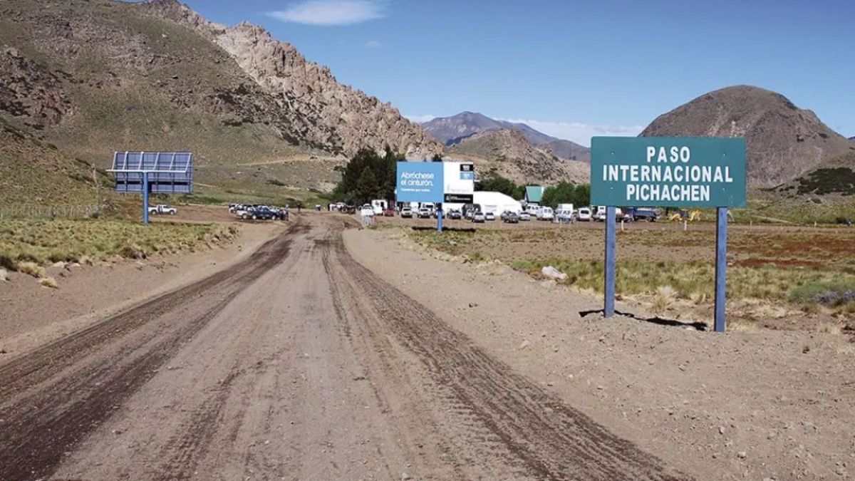 El paso a Chile que cerrará antes de Semana Santa. El paso a Chile que cerrará antes de Semana Santa.
