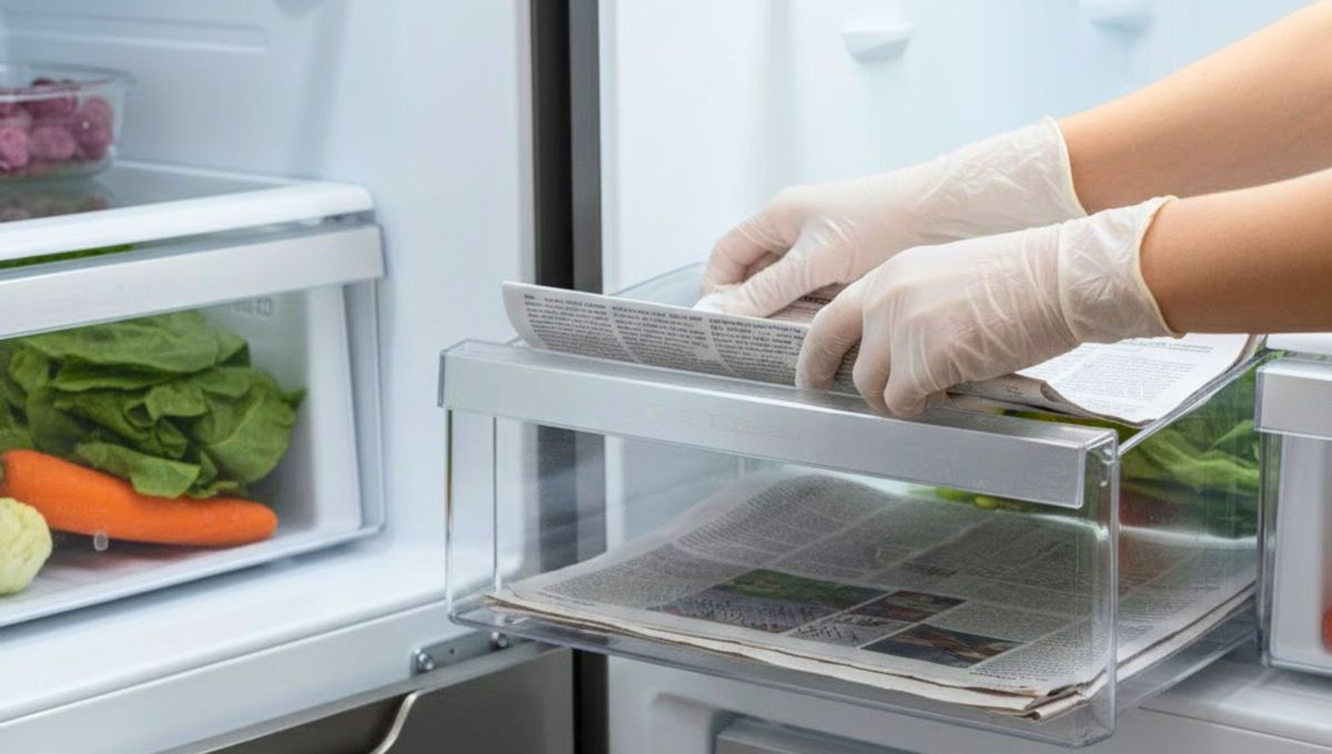 Colocar papel de diario en el cajón de las verduras: por qué recomiendan hacerlo