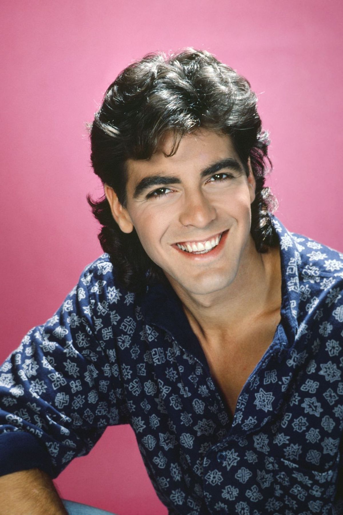 George Clooney cuando era joven. George Clooney cuando era joven.