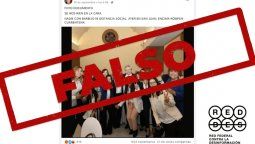 Aaseguraron a Chequeado que la foto que circula en redes sociales no es actual.