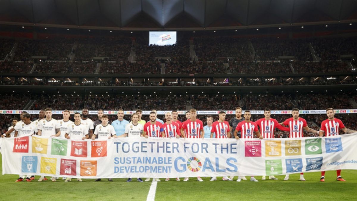 El compromiso del fútbol español con la sustentabilidad y el cuidado del ambiente. (Foto: www.atleticodemadrid.com)