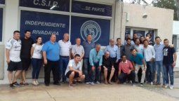 Renovación Azul presentó su lista para las elecciones en la Lepra