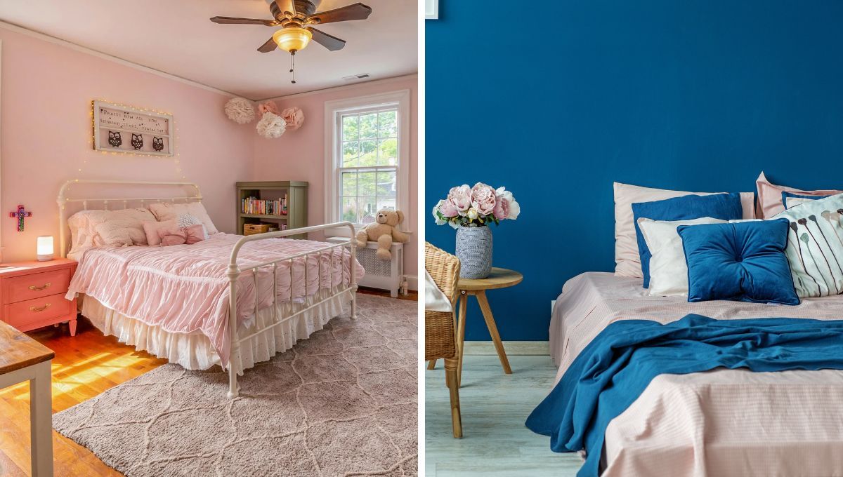 Descubre los colores de habitación que promueven el descanso profundo