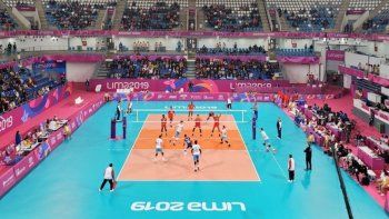 La selección masculina de vóleibol debutó venciendo a Cuba en sets corridos