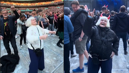 El video del regalo más épico que le hicieron sus nietos a una abuela rockera