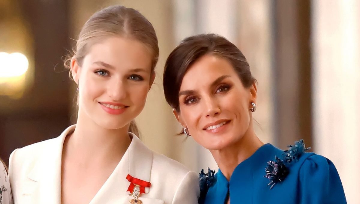 Reina Letizia y la princesa Leonor. Reina Letizia y la princesa Leonor.