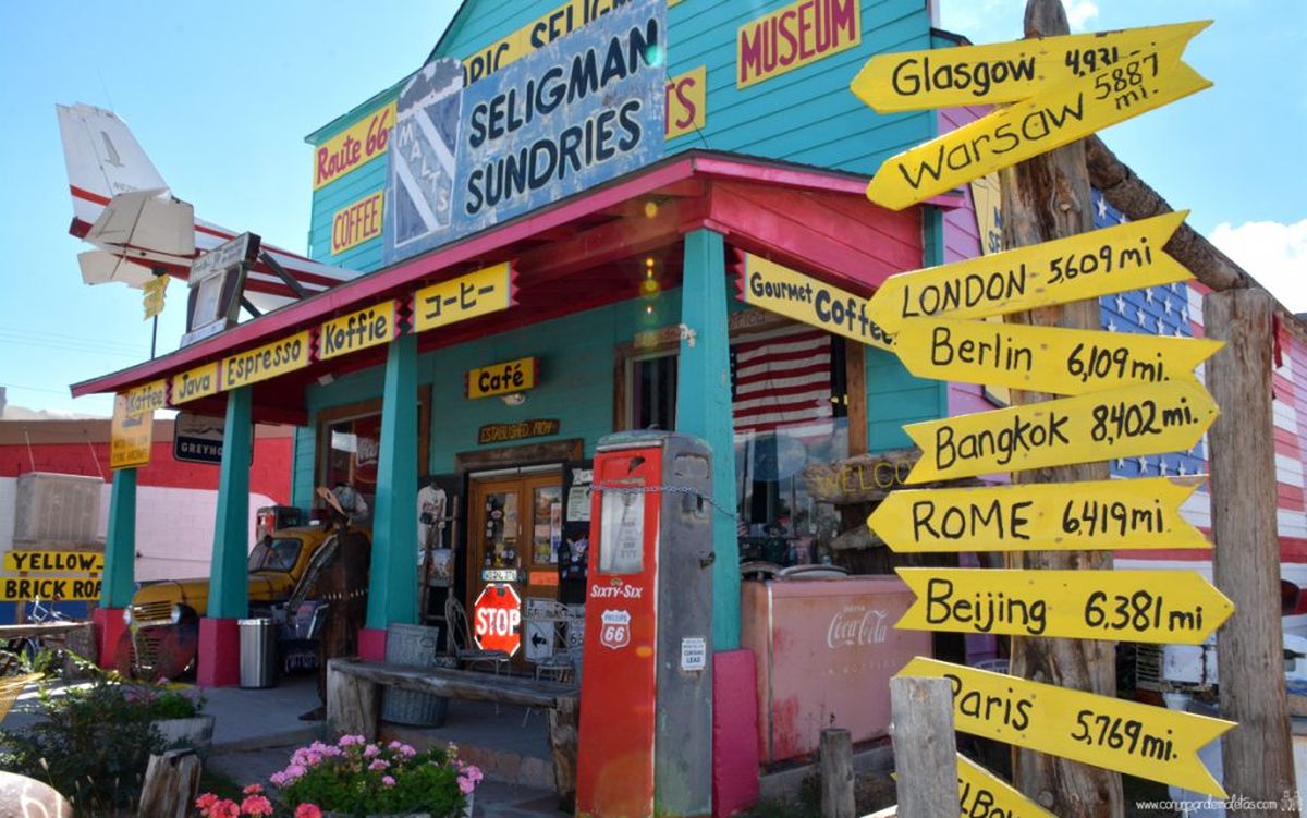 Así luce el pueblo en el que se inspiró Radiador Springs, de 'Cars'. Así luce el pueblo en el que se inspiró Radiador Springs, de 'Cars'.