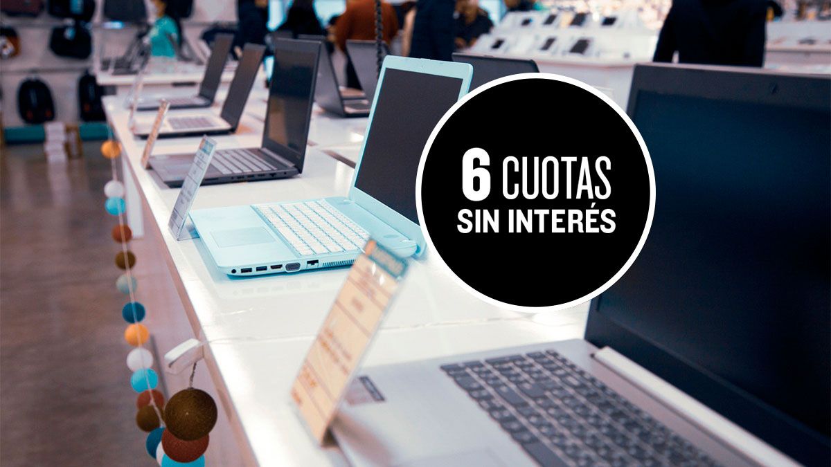 Qué banco lanzó una ESPECTACULAR PROMO para comprar NOTEBOOKS en 6 cuotas sin interés