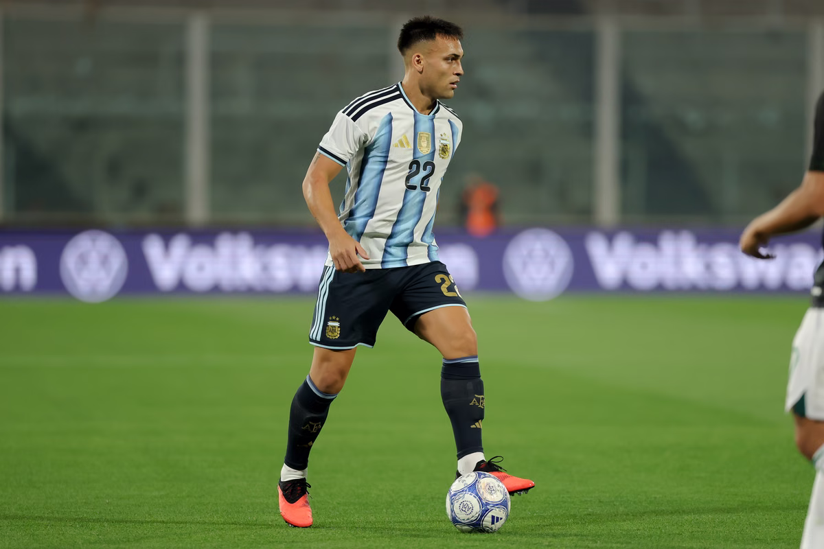 Lautaro Martínez hizo el primer gol del nuevo ciclo de la Selección argentina.