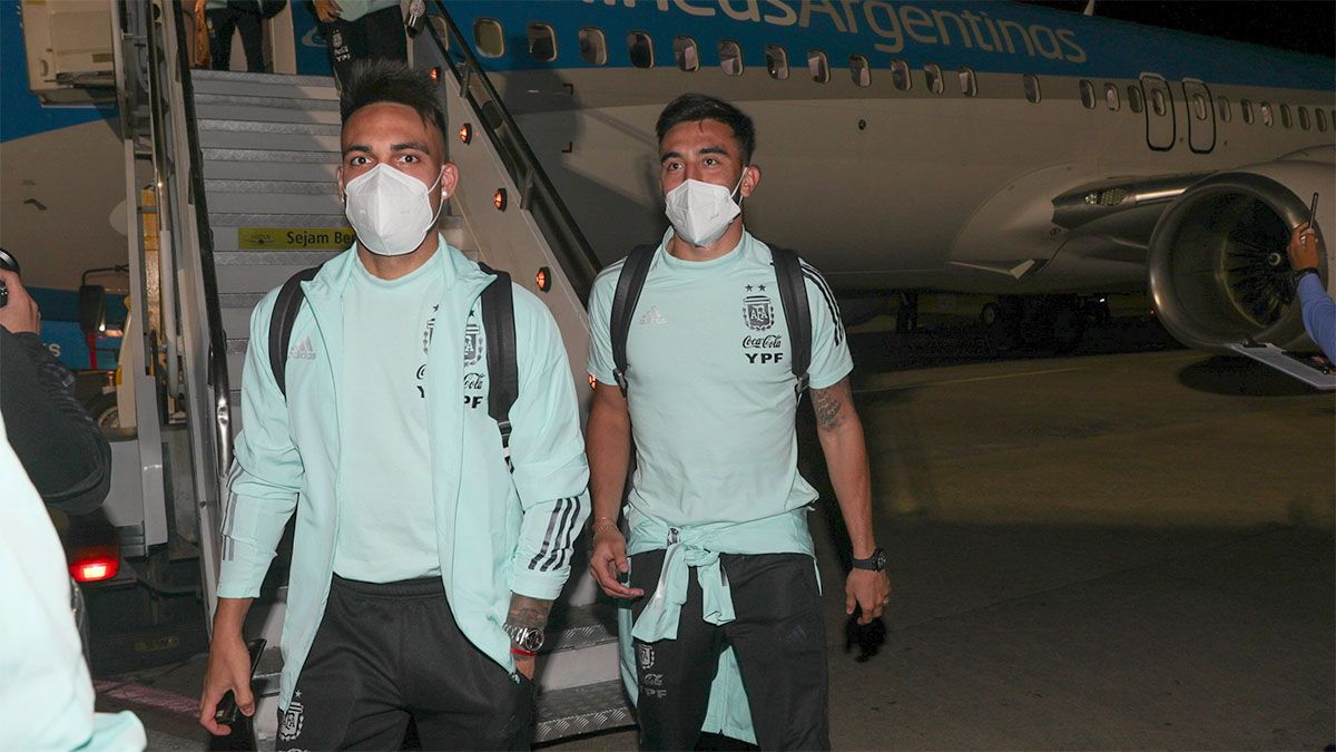 La Selección argentina se instaló en Brasil 