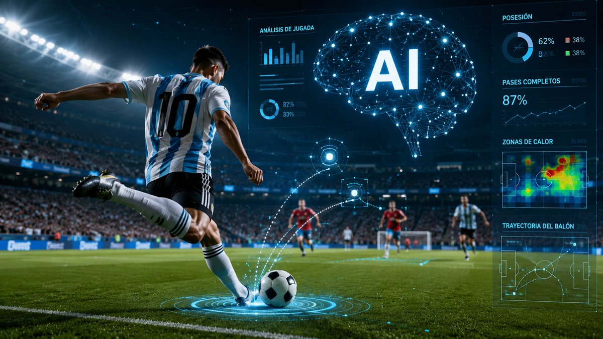 La inteligencia artificial analiza patrones y tendencias de juego, sin predecir resultados de partidos.
