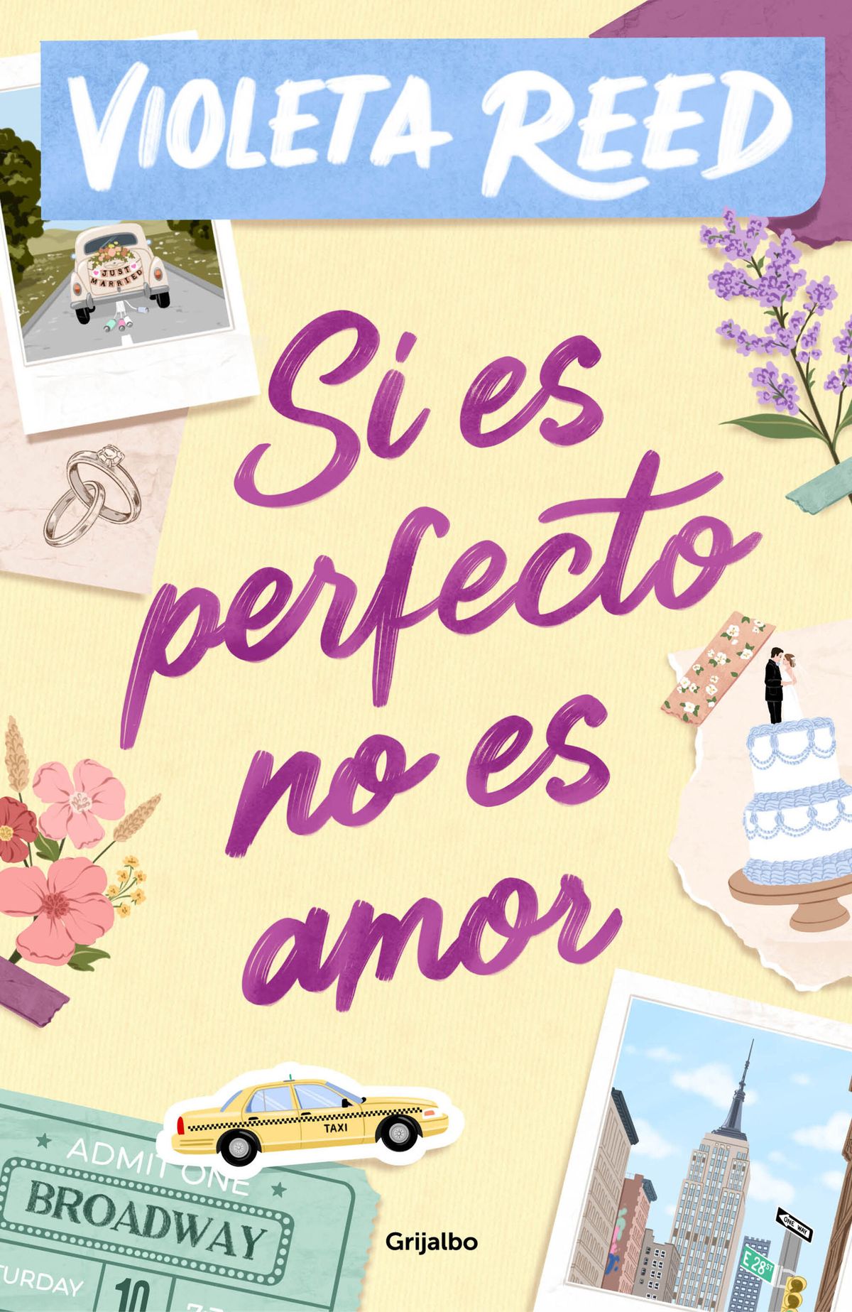 "Si es perfecto no es amor" de Violeta Reed. "Si es perfecto no es amor" de Violeta Reed. 