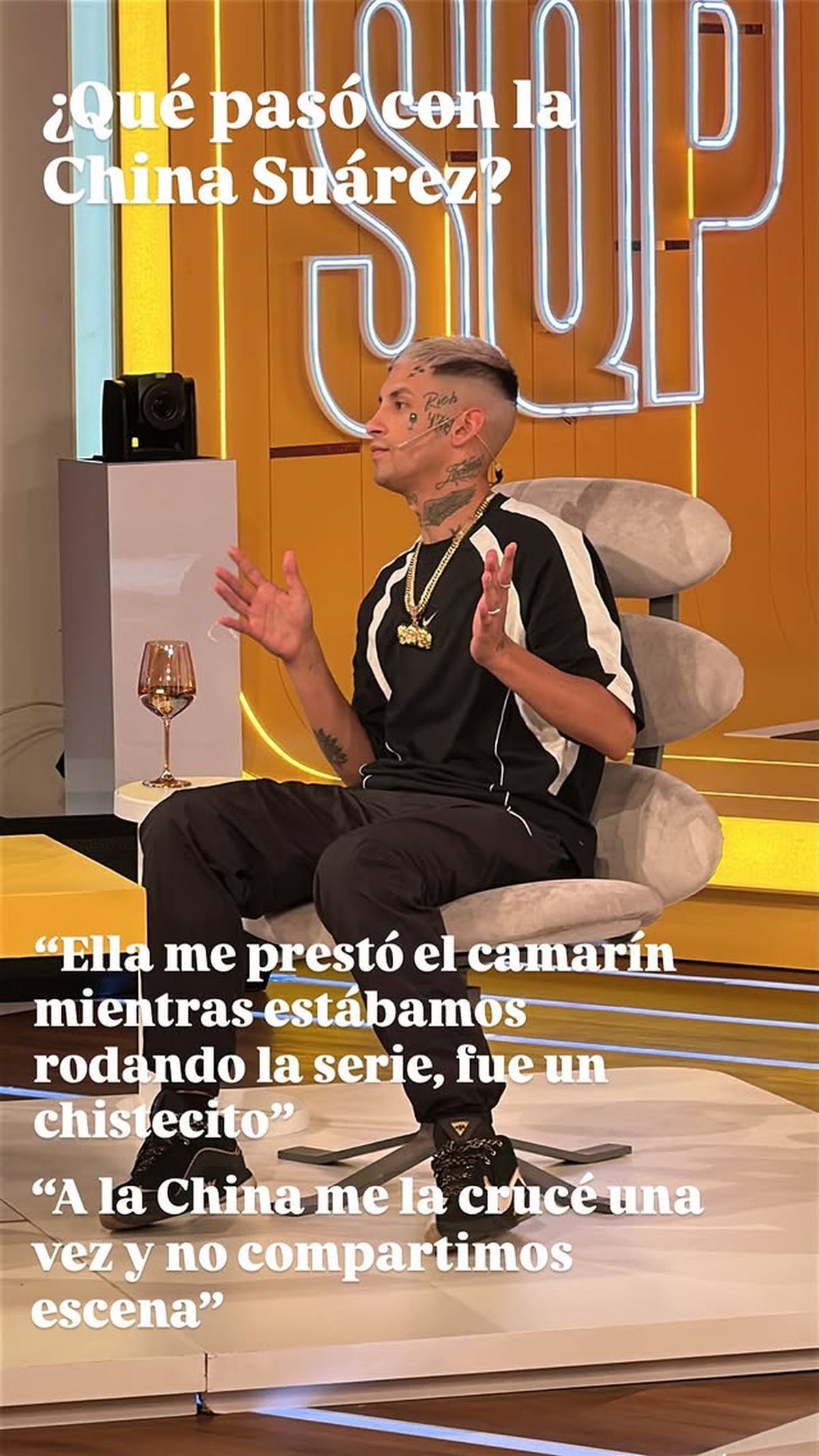 L-Gante revel&oacute; qu&eacute; pas&oacute; con la China Su&aacute;rez.