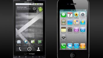 iPhone 4 versus Milestone X