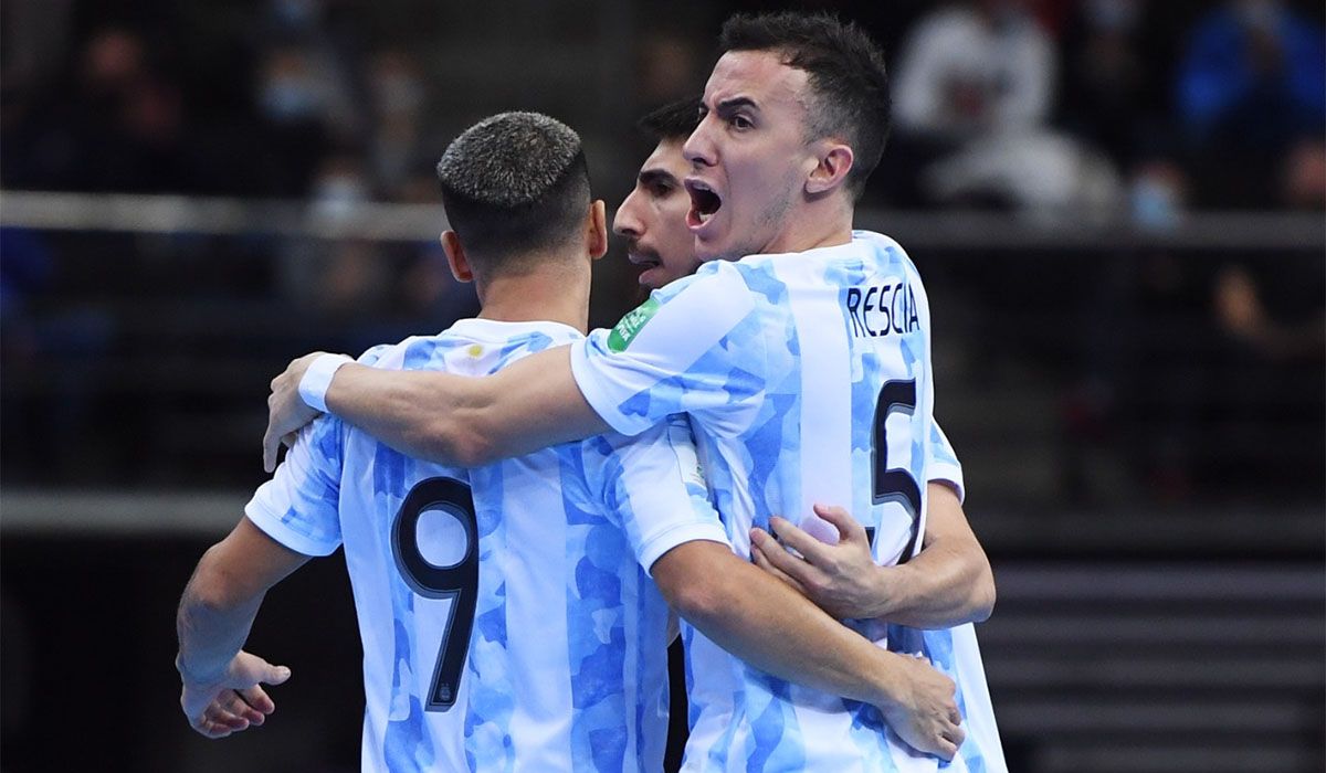 ¡Argentina está en la final del Mundial de futsal!