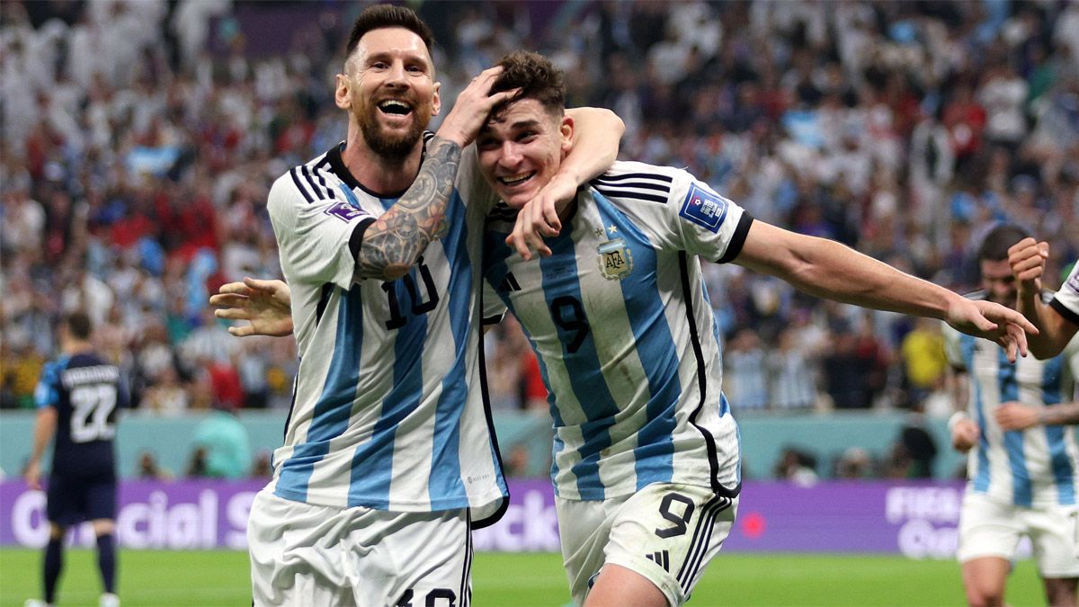 La Selección argentina sacó pasaje para la final del Mundial Qatar 2022
