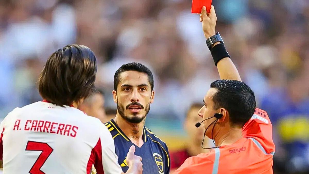 Figal fue suspendido por 4 fechas.