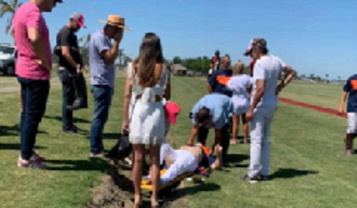 El abogado Fernando Burlando sufrió una aparatosa caída de una yegua mientras jugaba al polo y debió ser internado. Barby Franco estaba con él, ¿volvieron?