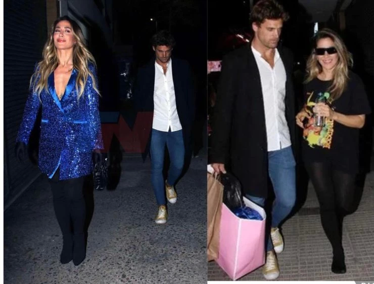 Jimena Barón terminó su fiesta sin zapatos.