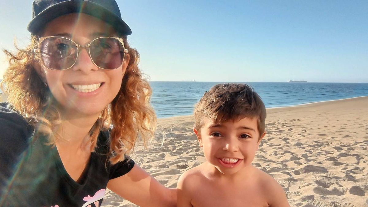 Tomás, otro hijo del aislamiento mundial: nació el 24 de noviembre de 2020. Aquí junto a su mamá Nimsi. Tomás, otro hijo del aislamiento mundial: nació el 24 de noviembre de 2020. Aquí junto a su mamá Nimsi.