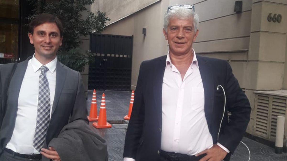 Los abogados Gazali y Cúneo Libarona.