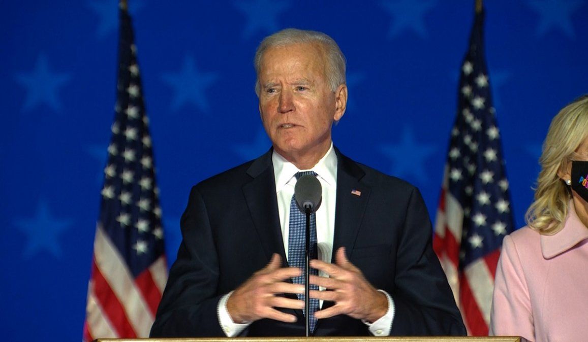 El candidato demócrata Joe Biden se trnsformó en el más votado de la historia en elecciones presidenciales