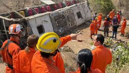 El accidente ocurrió en Brasil