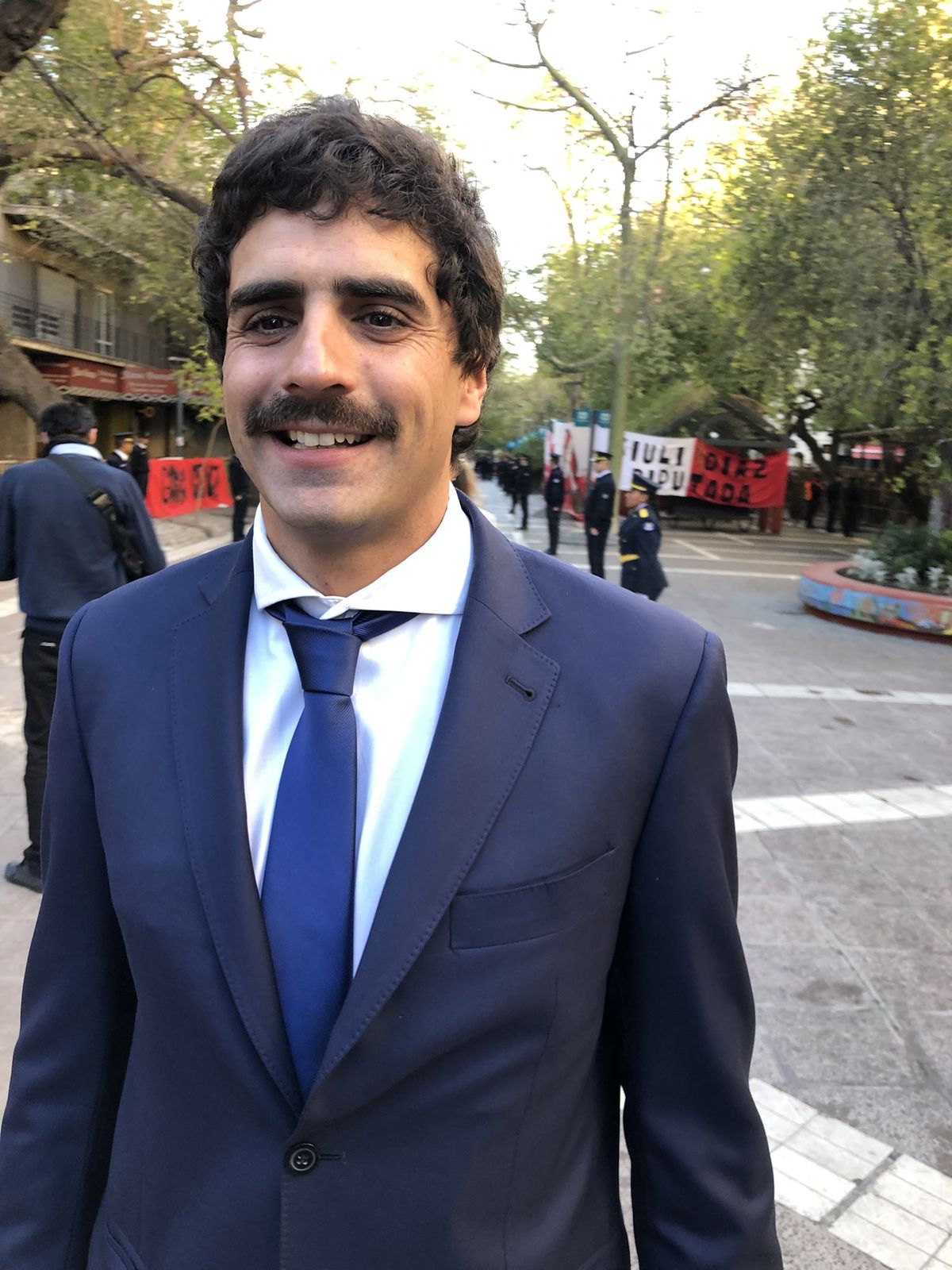 Natalio Mema, secretario de Servicios Públicos.