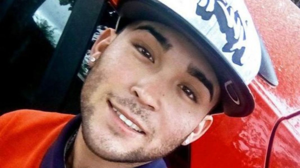 Lucas Morales fue baleado a metros de su casa.