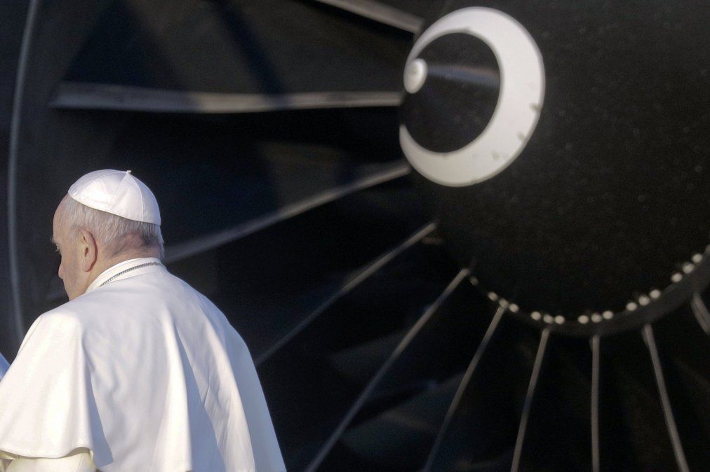 El papa Francisco en Perú.