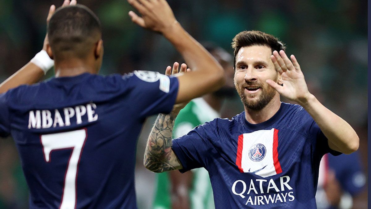 Lionel Messi abrió el camino de la victoria del PSG en Israel