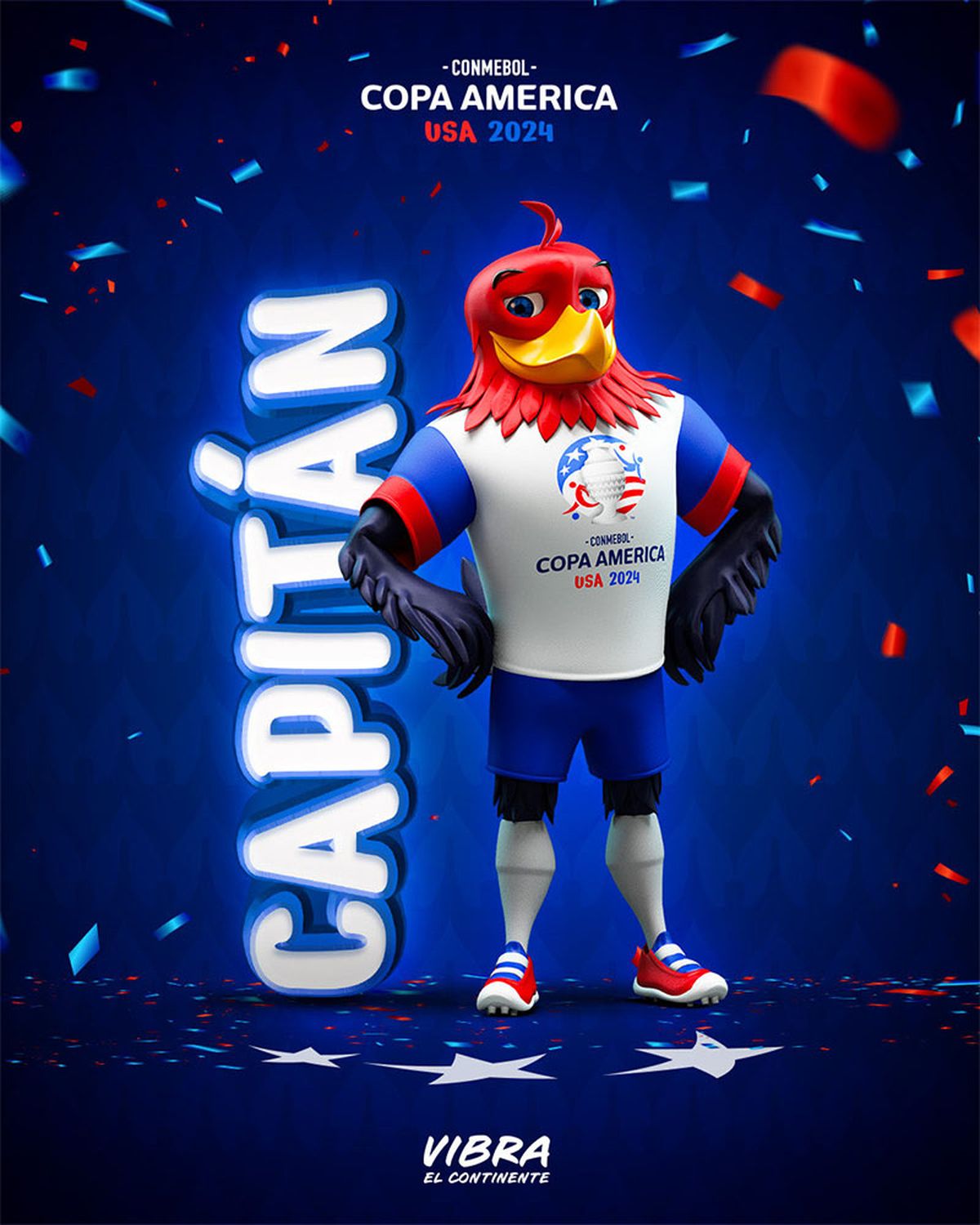 La mascota de la Copa América 2024 cuál es su nombre y cómo es