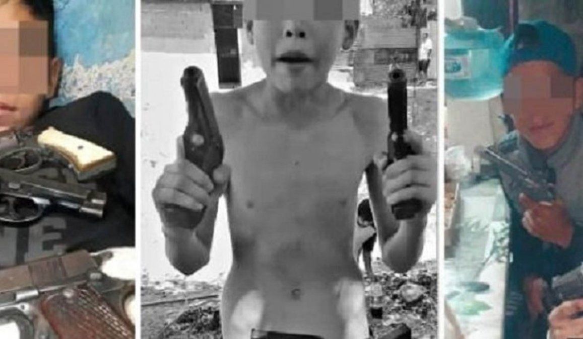 Con coronavirus, se escapó Pequeño, el chico de 13 años que se filmó disparando