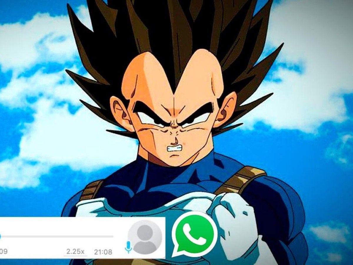 Tecnología. WhatsApp: cómo mandar audios con la voz de Vegeta