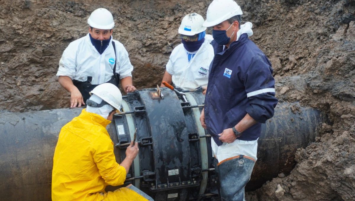 Trabajos de ABSA para mantener el funcionamiento correcto del servicio de agua. Trabajos de ABSA para mantener el funcionamiento correcto del servicio de agua.