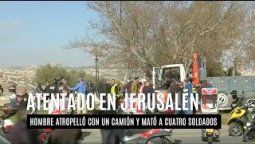 Cuatro muertos y 15 heridos en un ataque con un camión en Jerusalén Este