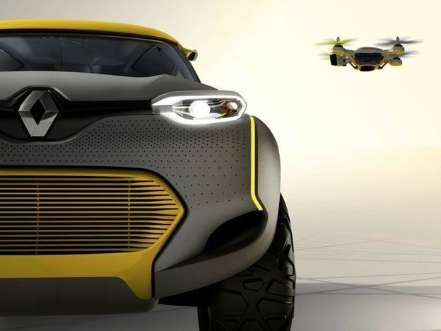 Un nuevo auto que viene con dron explorador incorporado