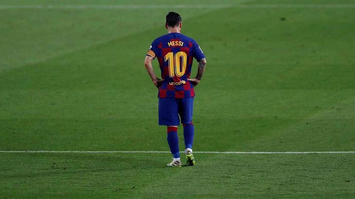 Messi pidió dialogar para salir bien del Barcelona