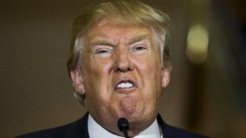 Donald Trump sufre 