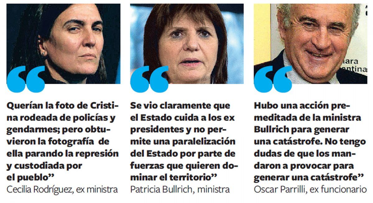 Polémica por la seguridad en los tribunales ante la declaración de CFK