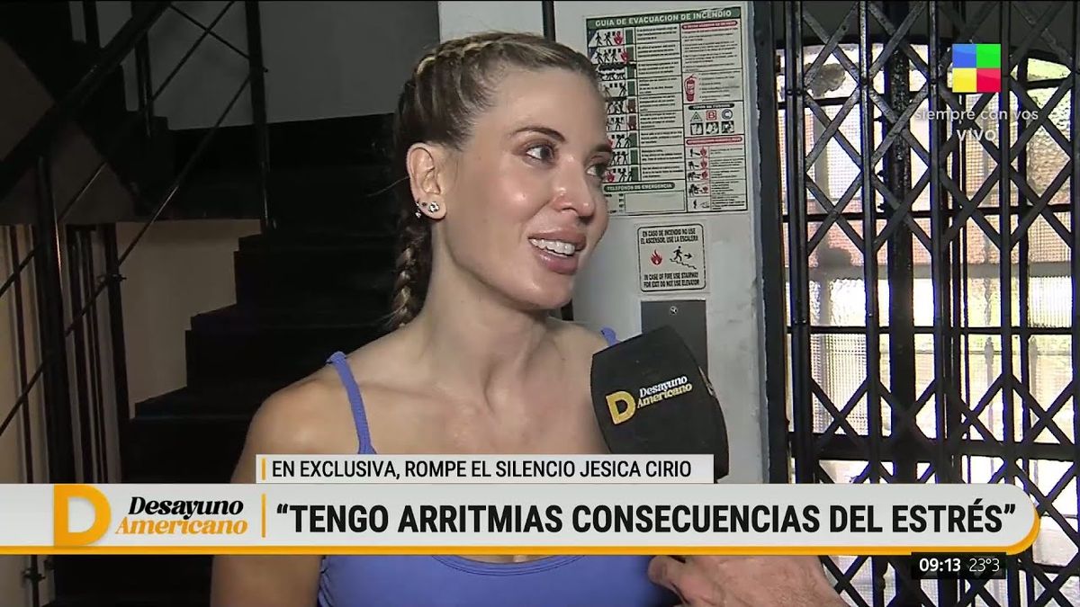 Jesica Cirio habl&oacute; de su problema de salud.
