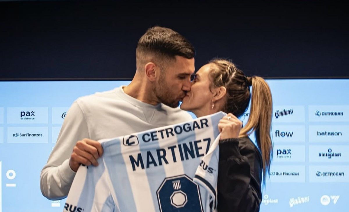 El delantero habló tras estampar su firma.