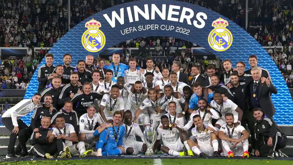 Real Madrid obtuvo una vez más la Supercopa de Europa