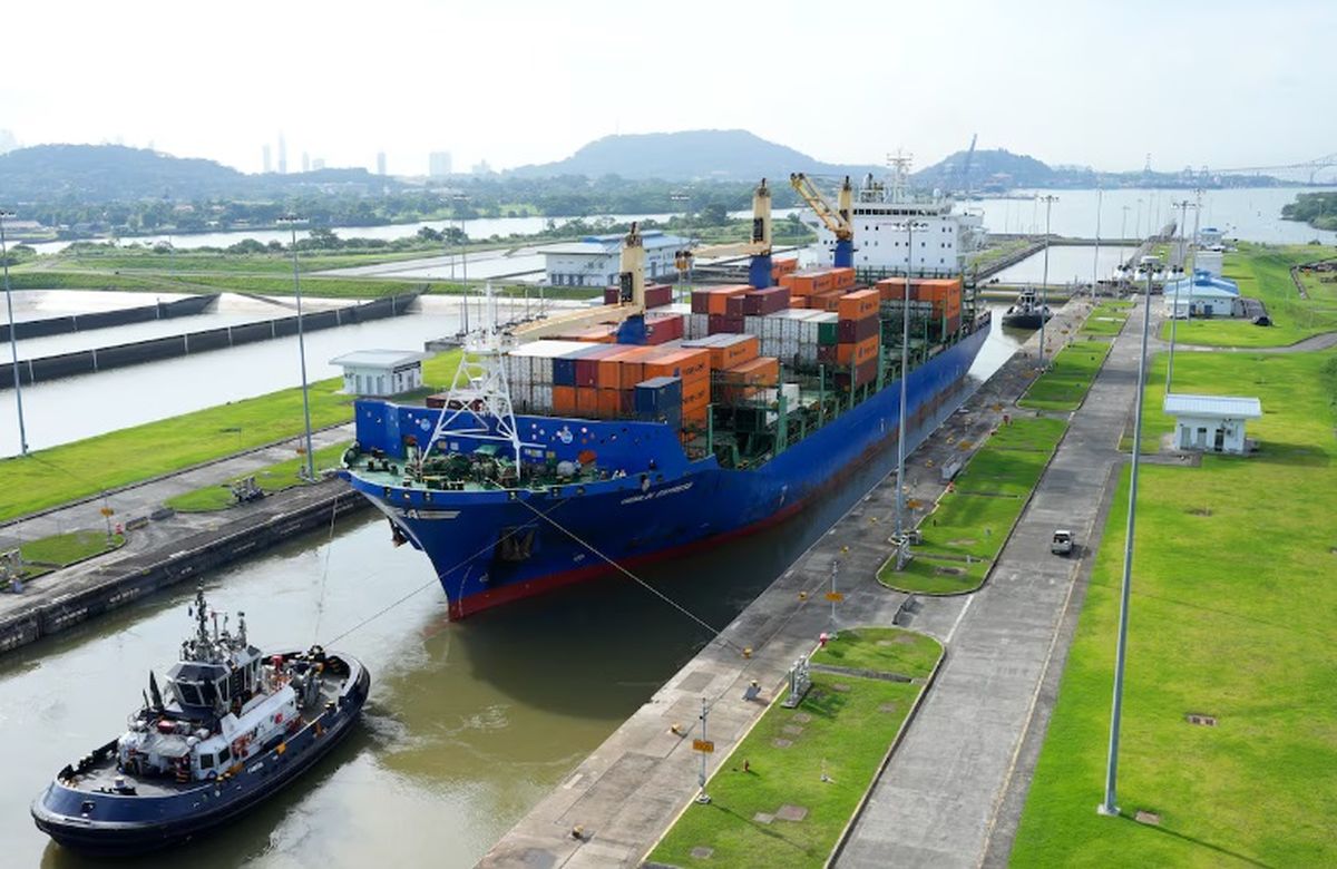 Donald Trump volvió a referirse al Canal de Panamá, asegura que fue realizado por estadounidenses para estadounidenses. Donald Trump volvió a referirse al Canal de Panamá, asegura que fue realizado por estadounidenses para estadounidenses.
