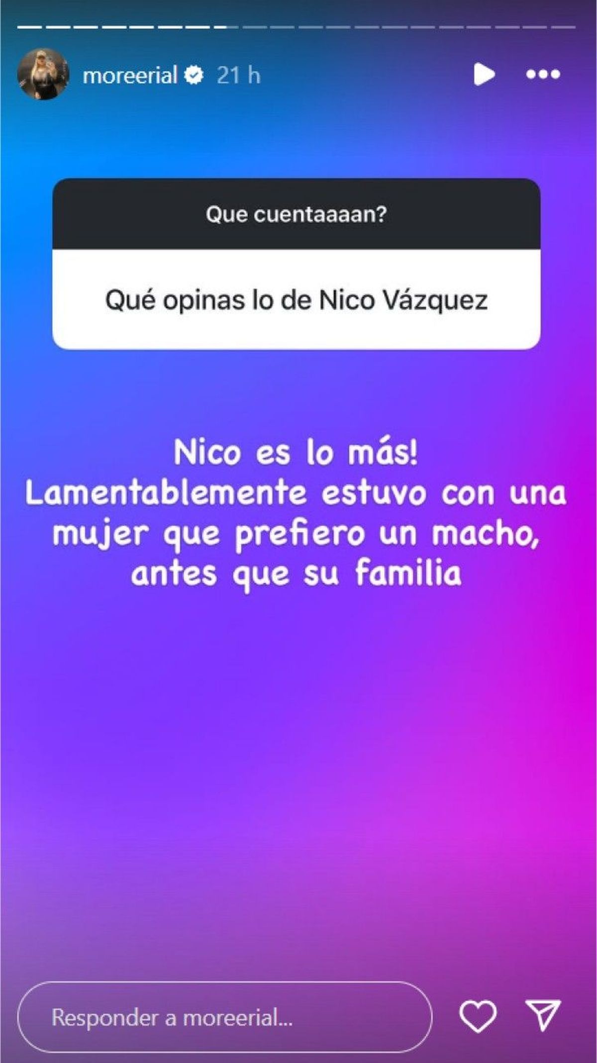 Morena Rial fulminó a Gimena Accardi por ser infiel: Morena Rial fulminó a Gimena Accardi por ser infiel:
