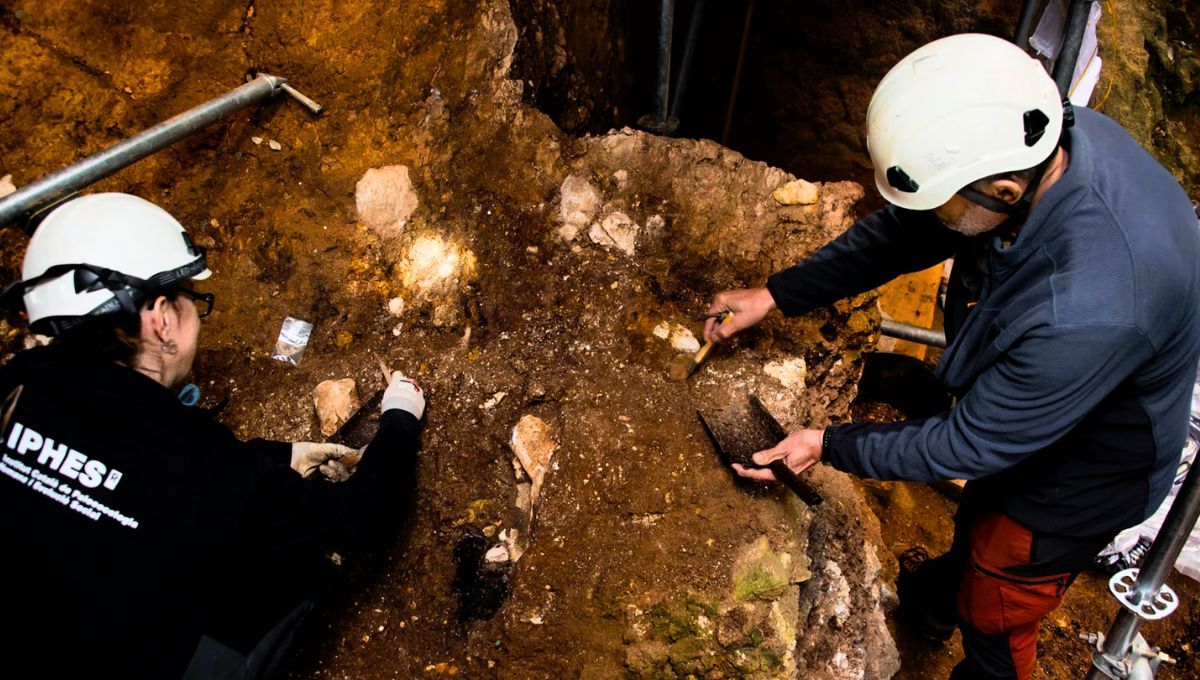 Es el tercer descubrimiento arqueológico que se realiza en este yacimiento