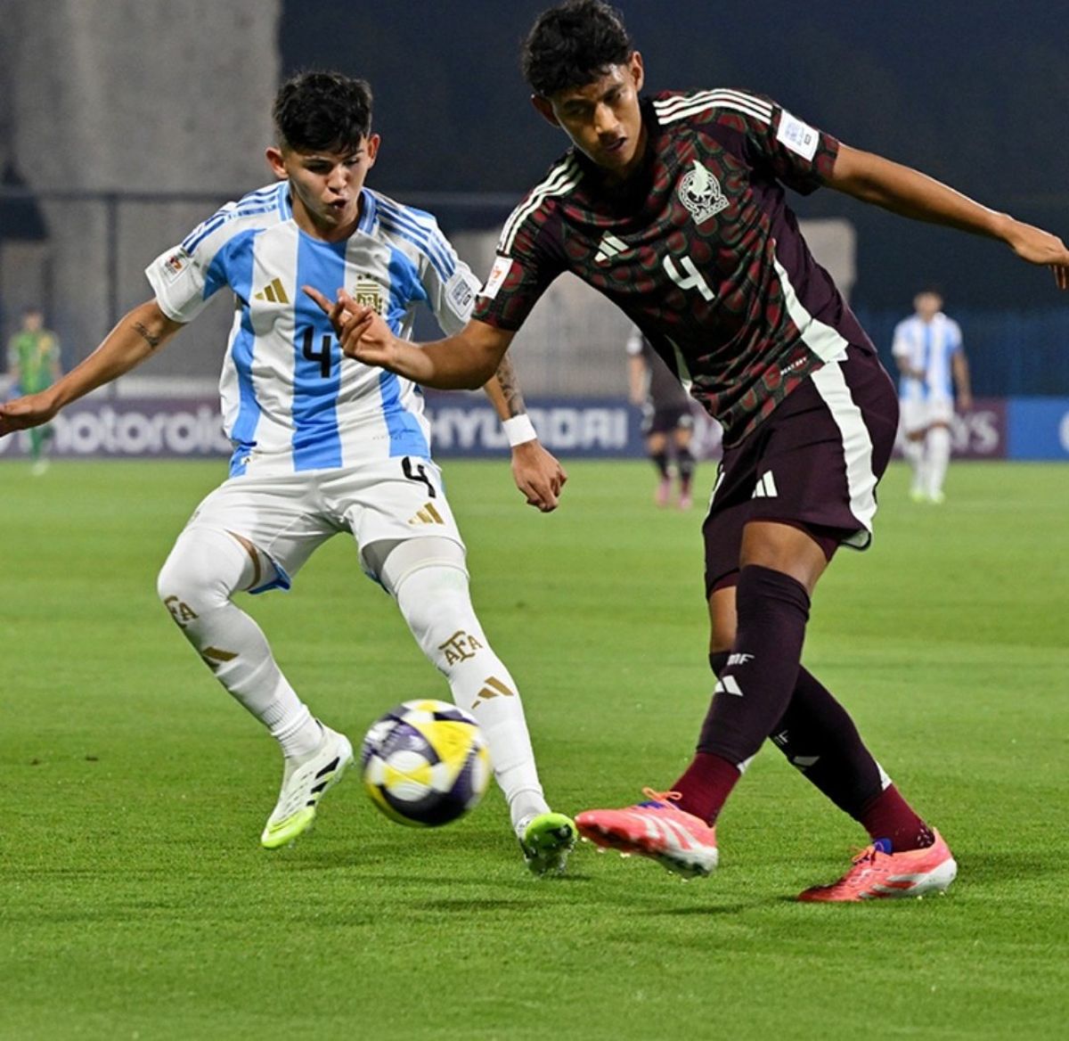 México eliminó a la Selección argentina del Mundial Sub 17.