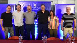 Organizadores e invitados al lanzamiento del Mendoza Padel Trophy (Prensa MPT).